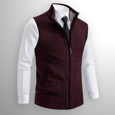 Full-zip Pullover Weste