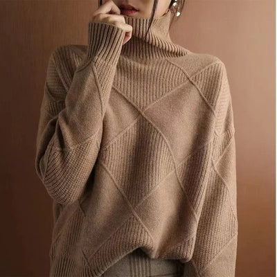 Clara | Kaschmir Rollkragenpullover für Damen