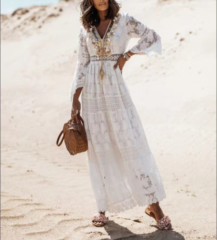 Sasha® | Elegantes langes Kleid