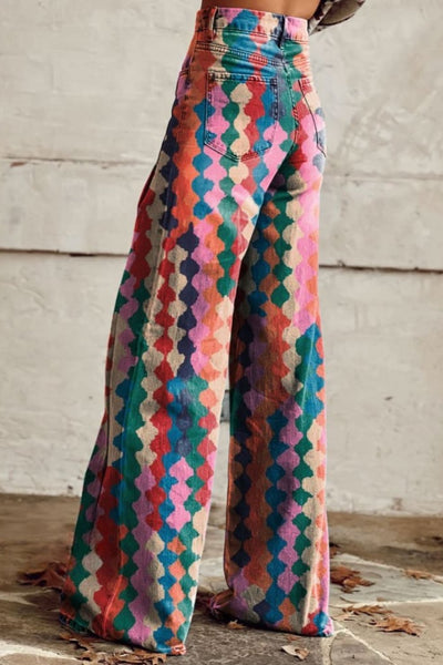 Serena – Locker sitzende Boho-Hose für Damen