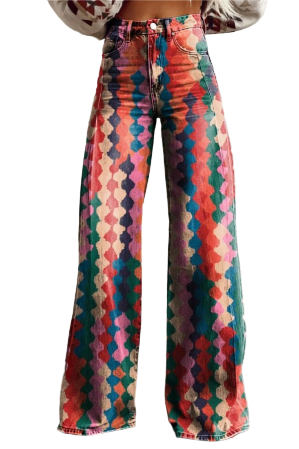 Serena – Locker sitzende Boho-Hose für Damen