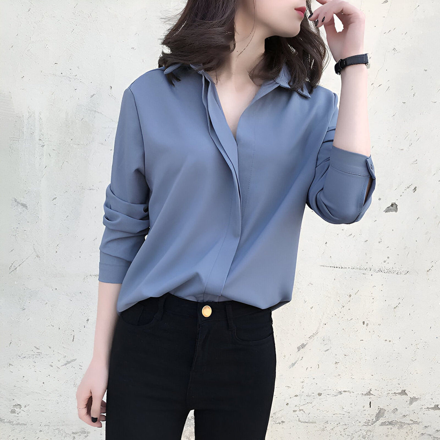 Bettina | Elegante, locker fallende Bluse