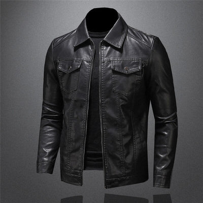 Overshirt Lederjacke für Herren