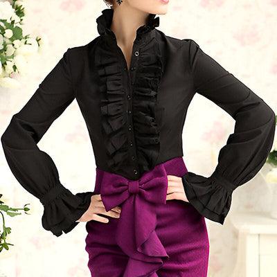 Bärbel | Elegant randig blus